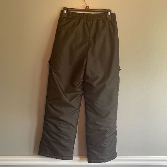 Artic Quest Snow ski pants insulated youth black winter boys girls size M medium - Picture 2 of 3